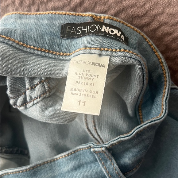 High waist-skinny jeans - Picture 3 of 3